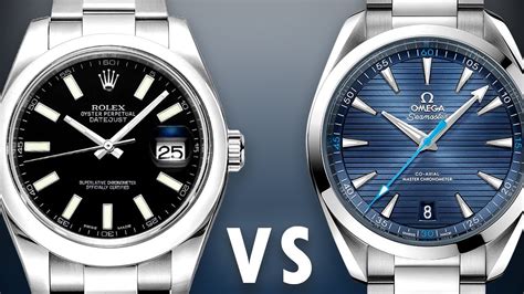 rolex datejust vs omega seamaster|are omega watches worth anything.